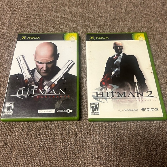 Hitman contracts/Hitman 2: Silent Assassin (Microsoft Xbox, 2002)  With Manual - Picture 1 of 4